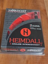 Nordost Heimdall 1 (series 1) pair of 0.60m XLR interconnects, BRAND NEW, BOXED