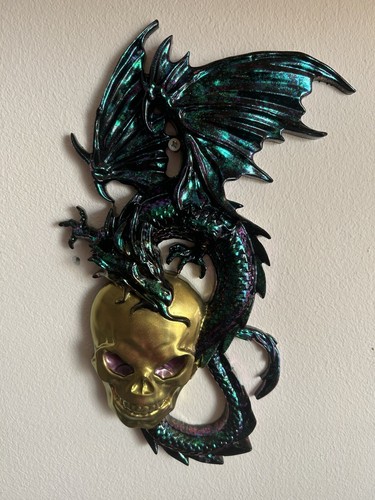 Drachenfigur wanddeko aus - drachenfigur,