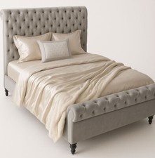 Chesterfield Bett Samt