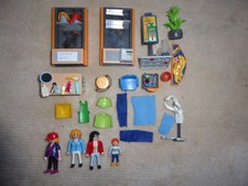 Playmobil 3959 Cityhaus + 4413 Frisör Einrichtung Citylife Laden Geschäft