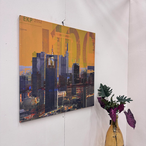 Wandbild 90x90 frankfurt - wandbild,