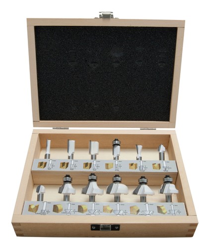 Makita zubehör fräser set - fräser-set, 8