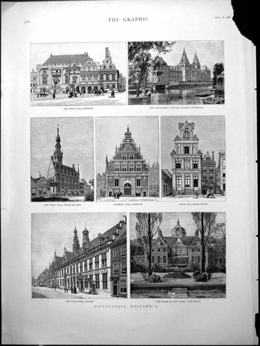 Altes malerisches holland - altes,
