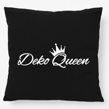 Kissen Deko Queen Krone