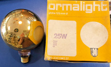 ORMALIGHT Globe Lampe G125 25W
