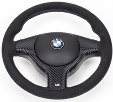 ALCANTARA Lenkrad für BMW E46 E39 Z3 M Lenkrad Blende mit Airbag Alcantara