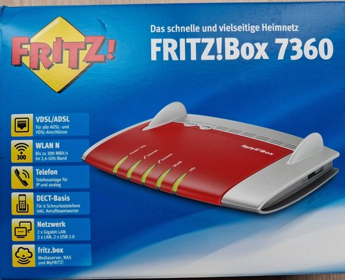 Router avm fritz - fritz!box, 7360