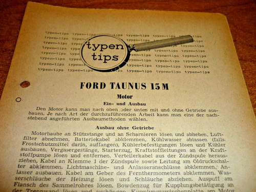 Werkstattinformation