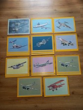 19 Sammelbilder Flugzeuge  PAN