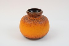 Fat Lava Keramik Vase orange