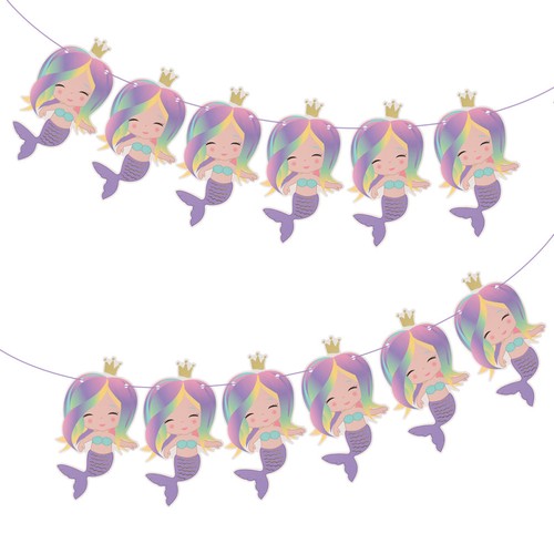 Partybanner dekoration - 3, m