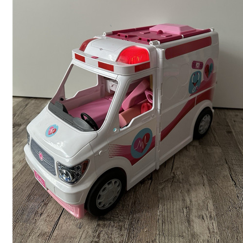 Barbie krankenwagen spielset - krankenwagen,