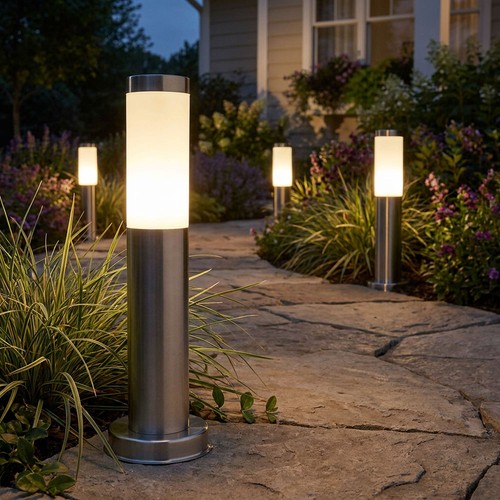 Gartenlampen sockelleuchte - 4x,