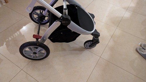 Hot mom kinderwagen - kinderwagen, vorderrad