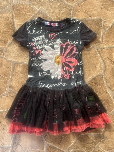 Desigual mädchen kleid 104 - gr,