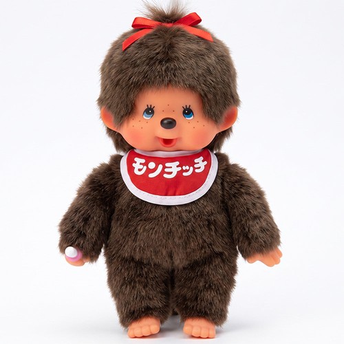 Monchhichi classic brown - 8",