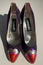 Pumps Highheels Gr. 40 Bunt