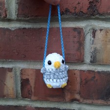 Möwe auf Schaukel Auto