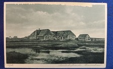 AK, Sylt, Landschaftmotiv, Bauernhaus, Nordsee
