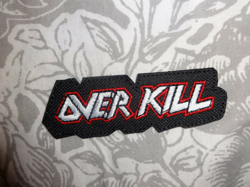 Overkill patch gestickt thrash - gestickt,