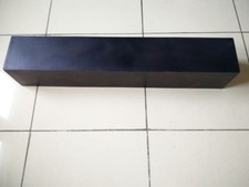 Ständer aus Holz, Laden Haushalt Regal  Schwarze Ladeneinrichtung 112 x19,5*19.5