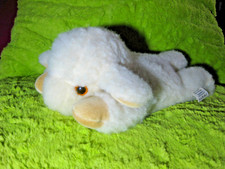 ? Saling Lamm Kuscheltier Kirschkernkissen Wärmekissen 100% Wolle Baby ? Schaf