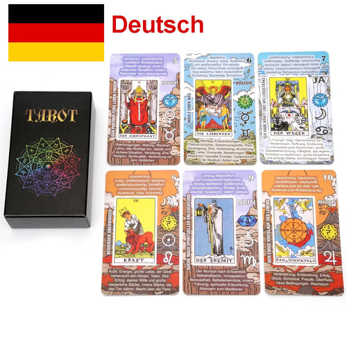 Tarot karten deck deutsch - deck, 78