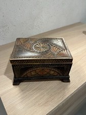 Antike Schmuckschatulle Holz