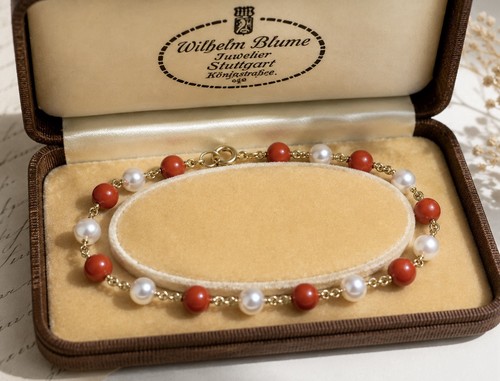 Armband 585 gold antike - armband,, box