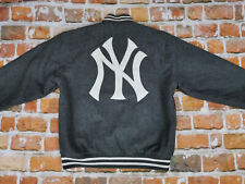 *JH DESIGN NEW YORK YANKEES COLLEGE WENDE USA JACKE*GRAU*GR: M - L *TIP TOP