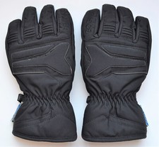 BOGNER KINDER SKI HANDSCHUHE SCHWARZ TEILLEDER KIDS UVP 129 € Gr 5 (8-9 J) NEU