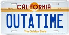 US Nummernschild Zurück in die Zukunft Outatime 30x15 cm Back to Future DeLorean