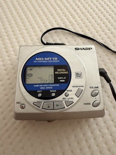 Sharp mt15 minidisc - md-mt15,