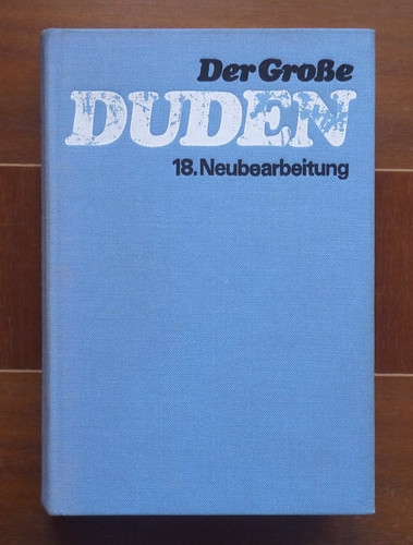 Der große duden veb - der,