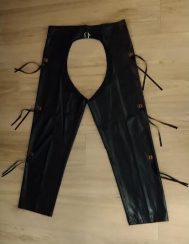Chaps fetisch leder hose l - fetisch, gr.