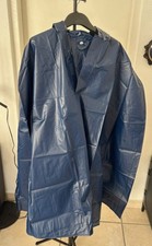 Retro Regencape Regenpelerine PVC Regenponcho Plastikcape Vintage 70/80er