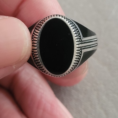 Herrenring 925 silber mit - herrenring,