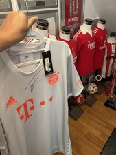 Unterschrift Jamal Musiala Signiert FC Bayern München Autogramm 2020/2021 Trikot