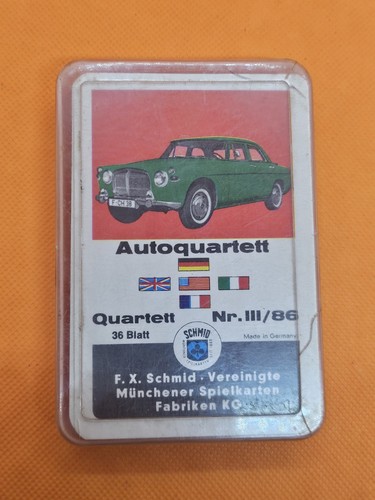 Auto quartett schmid - fx,