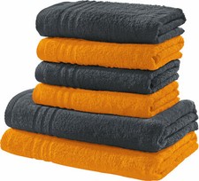 REDBEST Frottier-Set 2-farbig 6-tlg. Walk-Frottier