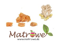 Ingwer mit Fructose gesüßt