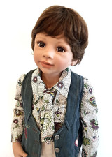 Pascal von Monika Levenig, Gr. 94 cm, Künstlerpuppe Junge inkl. Zertifikat!