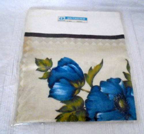 Vintage druck tischdecke - druck-tischdecke, neu