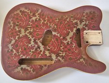Tele pink paisley ash - tele,