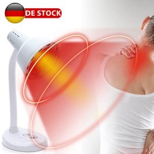 Infrarotlampe Rotlichtlampe Wärmelampe Therapie Schmerzlinderung Lampe 275W Weiß