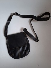 Marc O'Polo, Umhängetasche, Handtasche, Schwarz, Leder, 