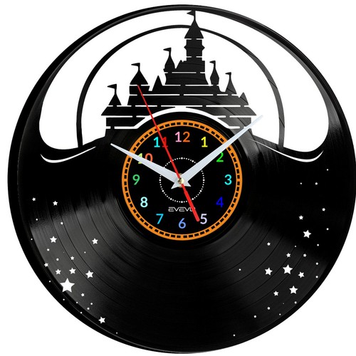 Walt disney wanduhr schloss - disney,