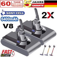 2x 6400mAh Akku für Dy son V8