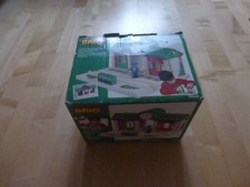 BRIO 33668 Sprechender Bahnhof, mit Aufnahmefunktion, Licht + Sound - OVP+Anleit