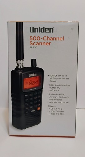 Uniden bearcat sr30c 500 - uniden,